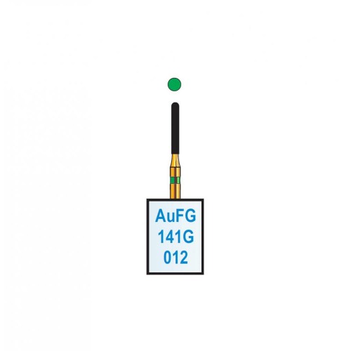 Bur Diamond AUFG141G012 Round End Cylinder (5 pcs)