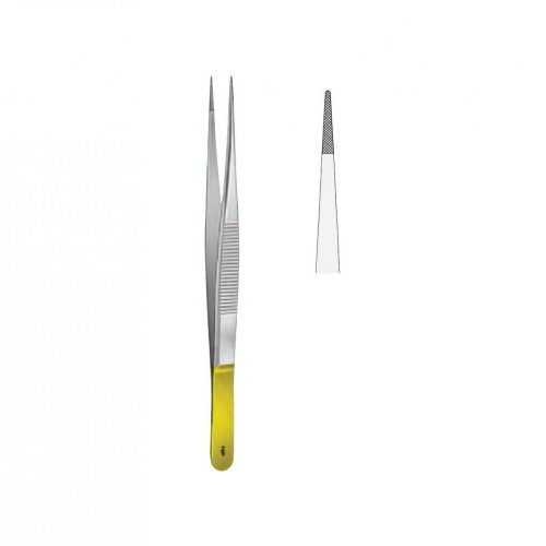 TC Thumb Forceps, STANDARD DUROGRIP®, (145mm)