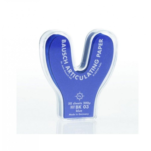 Articulating Paper 200µm Blue horseshoe (50 sheets)
