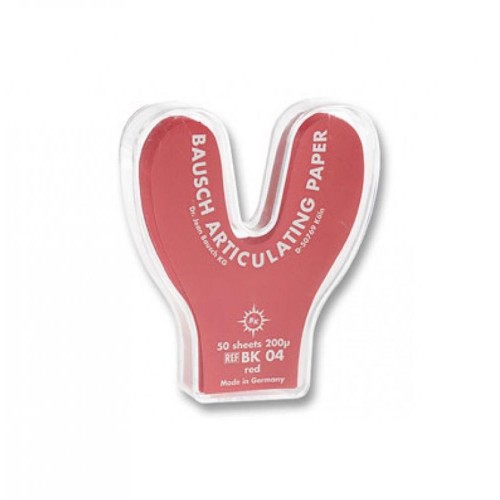 Articulating Paper 200µm Red horseshoe (50 sheets)