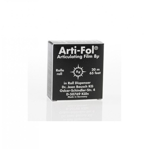 Arti-FOL Plastic 8µm 22mm wide Black refill (20m) 2-sided