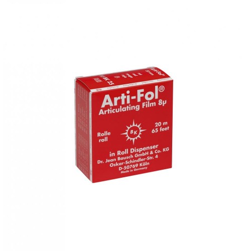 Arti-FOL Plastic 8µm 22mm wide Red refill (20m) 2-sided