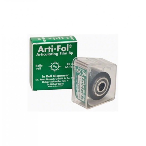 Arti-Fol® Plastic Articulating Paper – 8µm, 22mm, 20m (Green)