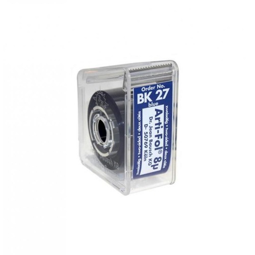 Arti-Fol® Plastic Articulating Paper – 8µm, 22mm, 20m (Blue)