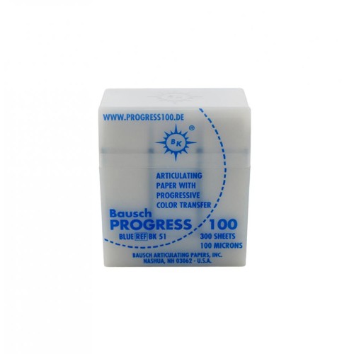 Articulating Paper 100µm Blue Dispenser (300 strips)