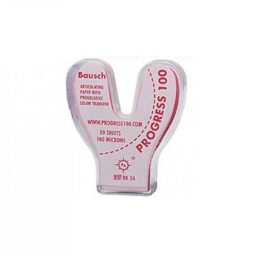 Articulating Paper 100µm Red horseshoe (50 sheets)