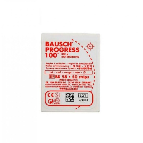 Articulating Paper 100µm Red (50 strips)