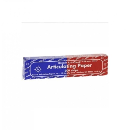 Articulating Paper 40µm (200 strips)