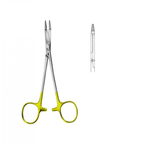 DUROGRIP® Needle Holder, Hegar-Olsen Modif. Lange, (145mm)