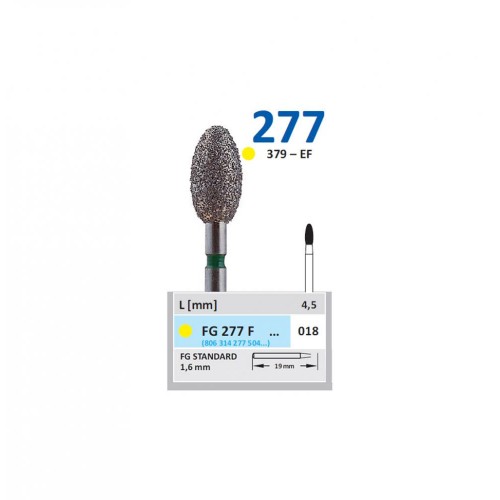Bur Diamond FG (379) 277F018 Football (5 pcs)
