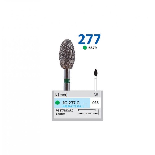 Bur Diamond FG (379) 277G023 Football (5 pcs)