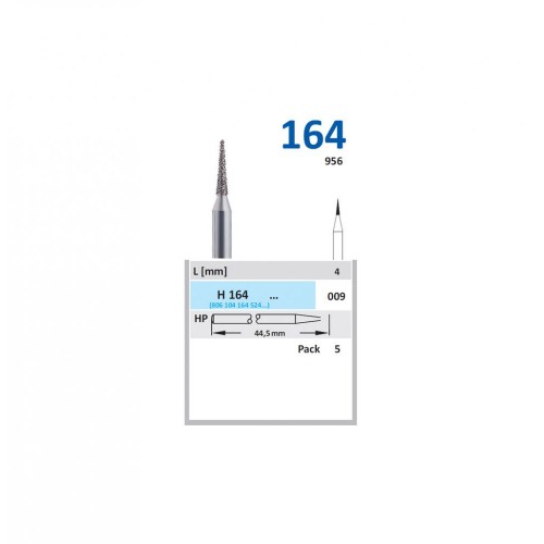 Bur Diamond HP (956) H164 009 Flame (5 pcs)
